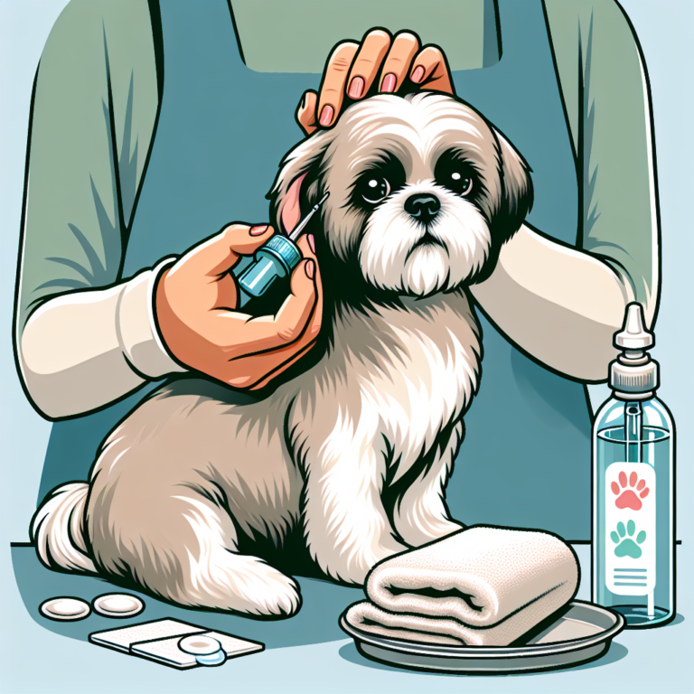 Safe and Effective Ear Cleaning for Shih Tzus